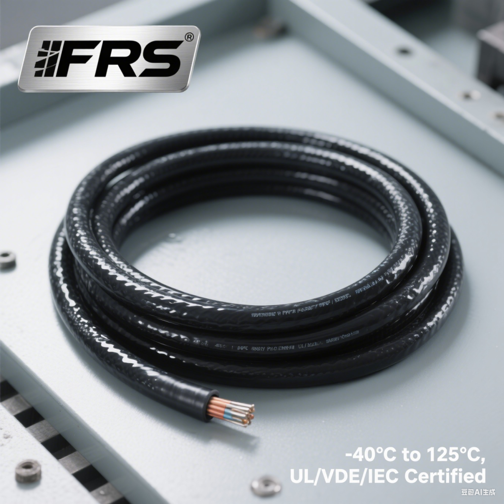 oil-resistant machine cable
