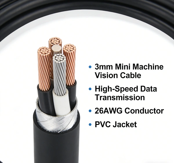 3mm Mini Machine Vision Cable